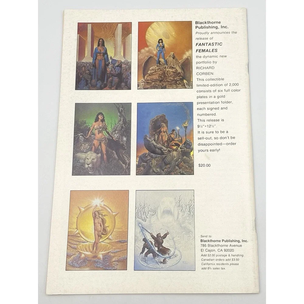 Vintage 1985 Sheena Queen Of The Jungle 3-D Special #1 Comic Blackthorne